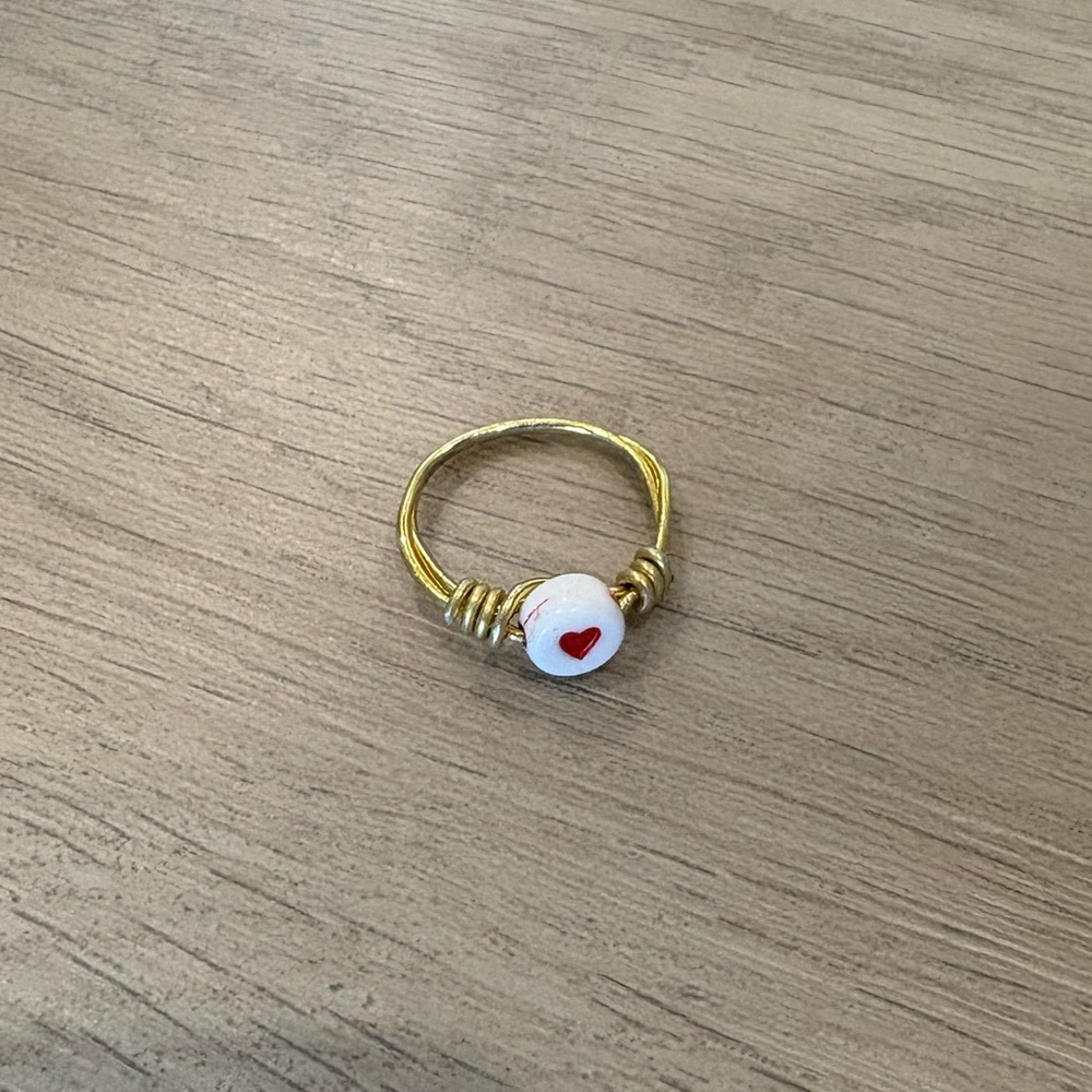 Gold Heart Ring